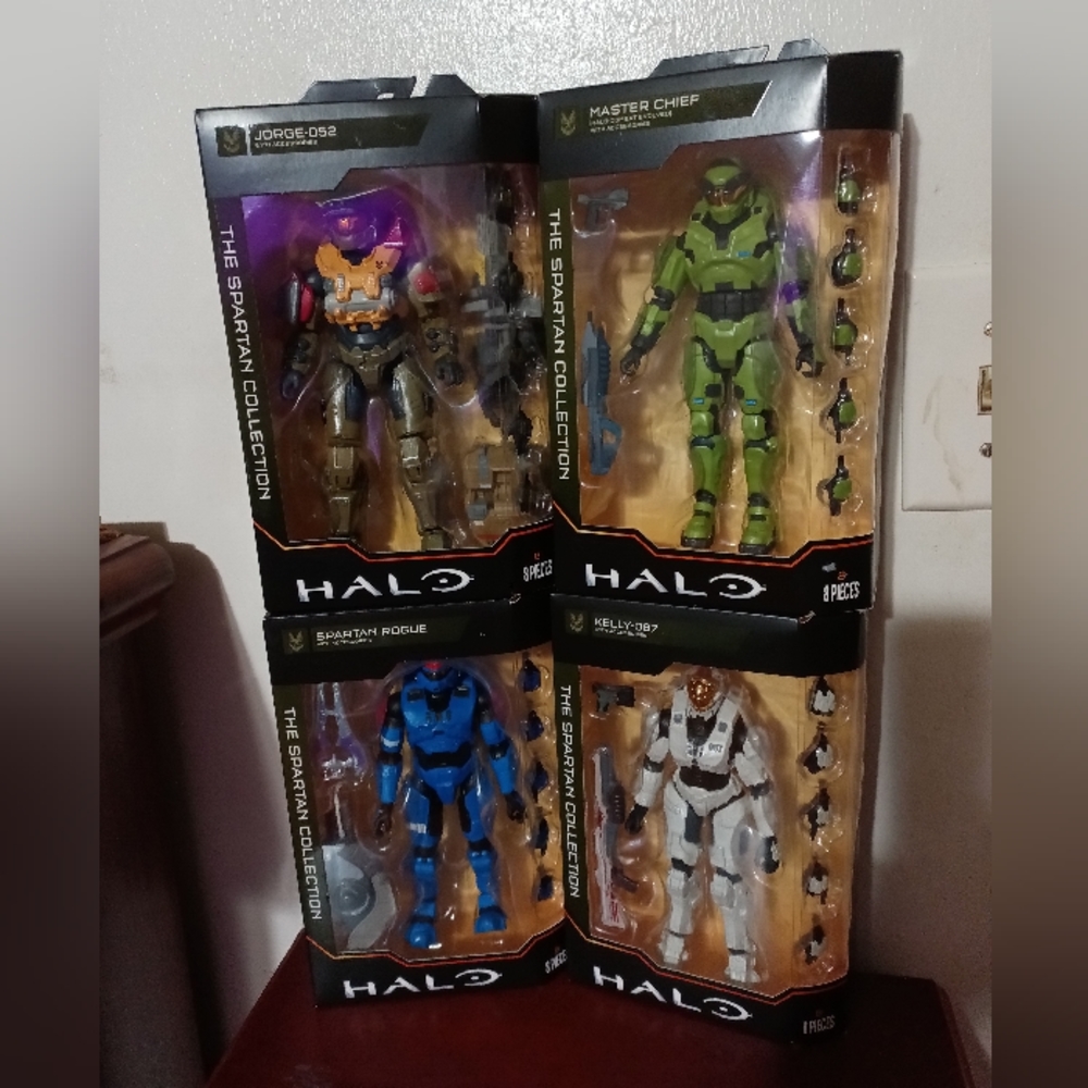 Halo Spartan Collection Set of 4